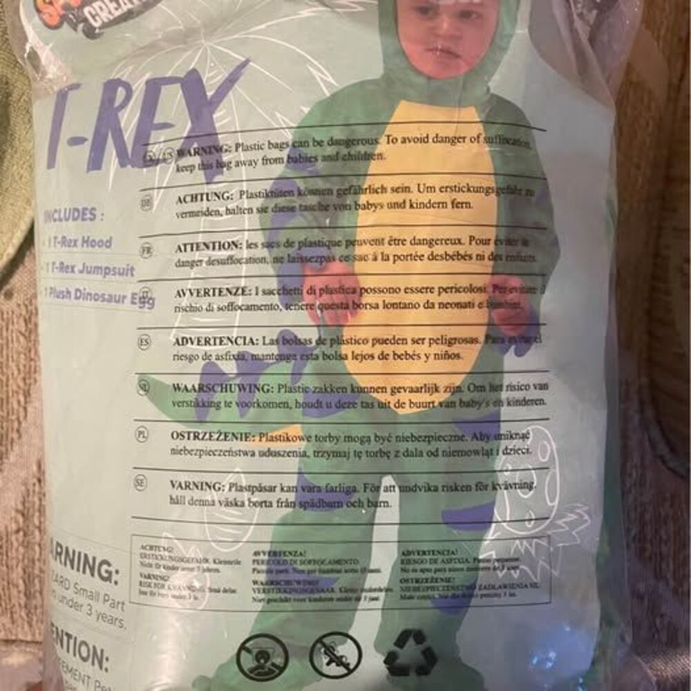 Child costume T-REX 3T